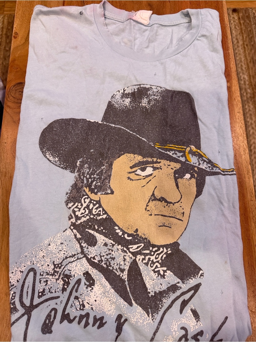 MadeWorn “Johnny Cash Western Hat” Graphic Tee